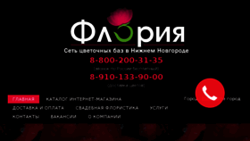 What Florbaza52.ru website looked like in 2018 (6 years ago)