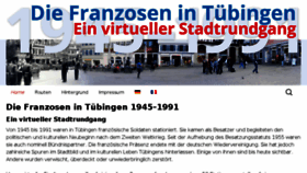 What Franzosen-tuebingen.de website looked like in 2018 (5 years ago)
