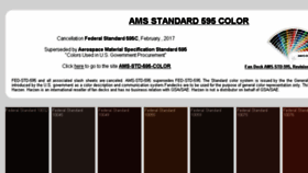 What Federalstandardcolor.com website looked like in 2018 (5 years ago)