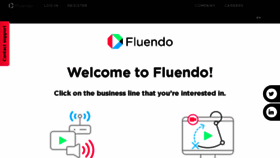 What Fluendo.com website looked like in 2018 (6 years ago)