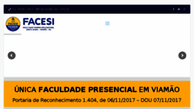 What Facesi.com.br website looked like in 2018 (7 years ago)