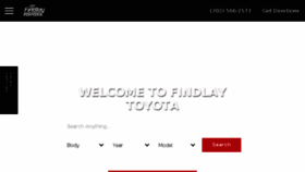What Findlaytoyota.com website looked like in 2018 (6 years ago)