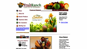 What Fruitranch.com website looked like in 2018 (5 years ago)