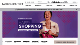 What Fashionoutletbarakaldo.com website looked like in 2018 (6 years ago)