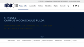 What Fibit.de website looked like in 2018 (5 years ago)