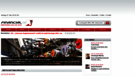 What Financial.de website looked like in 2018 (8 years ago)