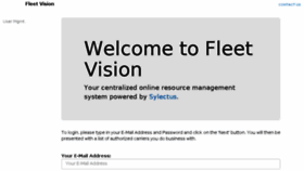 What Fleet-vision.com website looked like in 2018 (5 years ago)