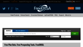 What Freeerisa.com website looked like in 2018 (5 years ago)