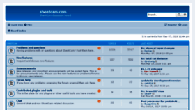 What Forum.sheetcam.com website looked like in 2018 (6 years ago)