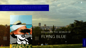 What Flyingblue.se website looked like in 2018 (6 years ago)