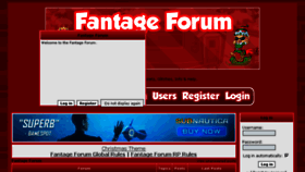 What Fantageforum.forumotion.com website looked like in 2018 (6 years ago)
