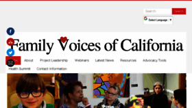What Familyvoicesofca.org website looked like in 2018 (6 years ago)