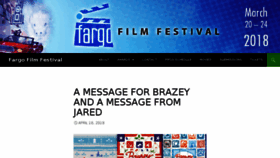 What Fargofilmfestival.org website looked like in 2018 (6 years ago)