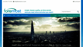 What Foremost-uk.com website looked like in 2018 (6 years ago)