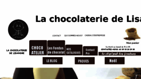 What Fondue-de-chocolat.fr website looked like in 2018 (5 years ago)