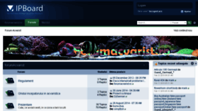What Forumacvarist.ro website looked like in 2018 (6 years ago)