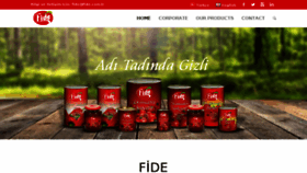 What Fide.com.tr website looked like in 2018 (5 years ago)