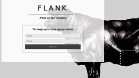 What Flanklondon.com website looked like in 2018 (6 years ago)