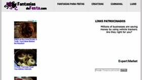 What Fantasiasdefesta.com website looked like in 2018 (5 years ago)
