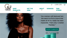 What Flawlesshair.com website looked like in 2018 (5 years ago)