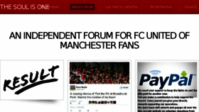What Fcunitedofmanchester.co.uk website looked like in 2018 (6 years ago)