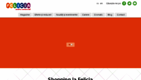 What Felicia-iasi.ro website looked like in 2018 (6 years ago)