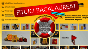 What Fituici-bacalaureat.ro website looked like in 2018 (6 years ago)
