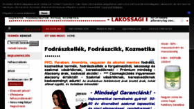 What Fodraszcikkbolt.hu website looked like in 2018 (5 years ago)