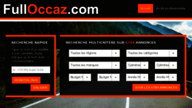 What Fulloccaz.com website looked like in 2018 (5 years ago)