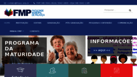 What Fmpsc.edu.br website looked like in 2018 (6 years ago)