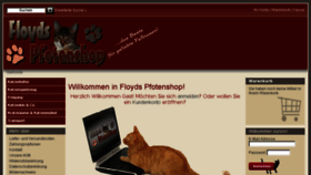 What Floydspfotenshop.de website looked like in 2018 (6 years ago)
