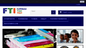 What Fti-farbbandfabrik.de website looked like in 2018 (6 years ago)