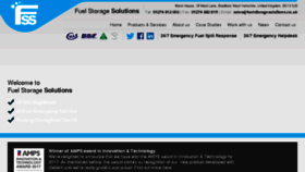 What Fuelstoragesolutions.co.uk website looked like in 2018 (6 years ago)