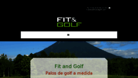 What Fitandgolf.com website looked like in 2018 (6 years ago)