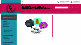 What Fabricatulampara.com website looked like in 2018 (6 years ago)