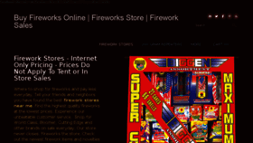 What Fireworksstoreonline.com website looked like in 2018 (5 years ago)