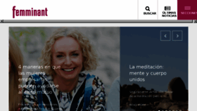 What Femminant.com website looked like in 2018 (6 years ago)