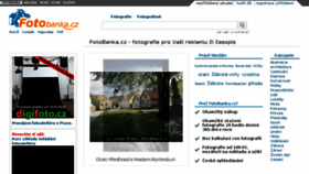 What Fotobanka.cz website looked like in 2018 (5 years ago)