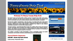 What Finneycountyhelpdesk.org website looked like in 2018 (5 years ago)