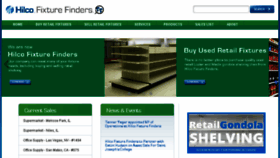 What Fixturefinders.com website looked like in 2018 (5 years ago)