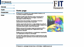 What Fitresearch.net website looked like in 2018 (5 years ago)