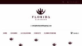 What Floridaclothingshop.com website looked like in 2018 (5 years ago)