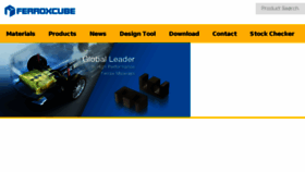 What Ferroxcube.com website looked like in 2018 (5 years ago)