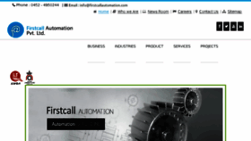 What Firstcallautomation.com website looked like in 2018 (5 years ago)