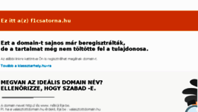 What F1csatorna.hu website looked like in 2018 (6 years ago)