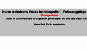 What Fahrzeugpflege-witten.de website looked like in 2018 (5 years ago)