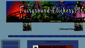 What Fairground-clickersptr.com website looked like in 2018 (5 years ago)