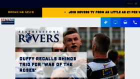 What Featherstonerovers.net website looked like in 2018 (5 years ago)
