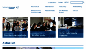 What Fh-ingolstadt.de website looked like in 2018 (5 years ago)