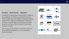 What Fhv.ch website looked like in 2018 (5 years ago)